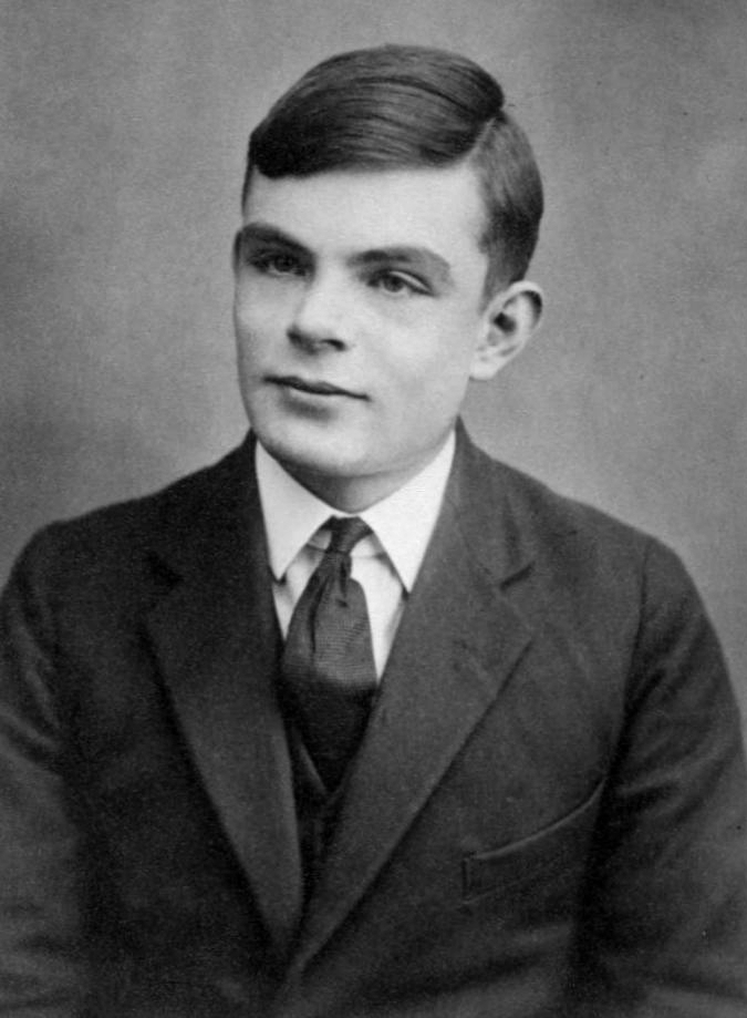 Picture of Alan Turing at age 16